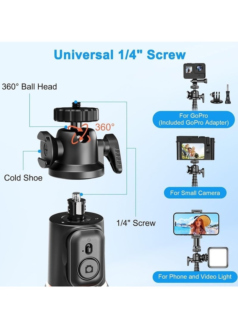 Generic - Mini Camera Tripod Stand With Cold Shoe Mount Flexible Selfie Stick Phone Tripod With Remote Small Travel GoPro Tripod For Video Recording Vlogging Octopus Tripod - Image 1