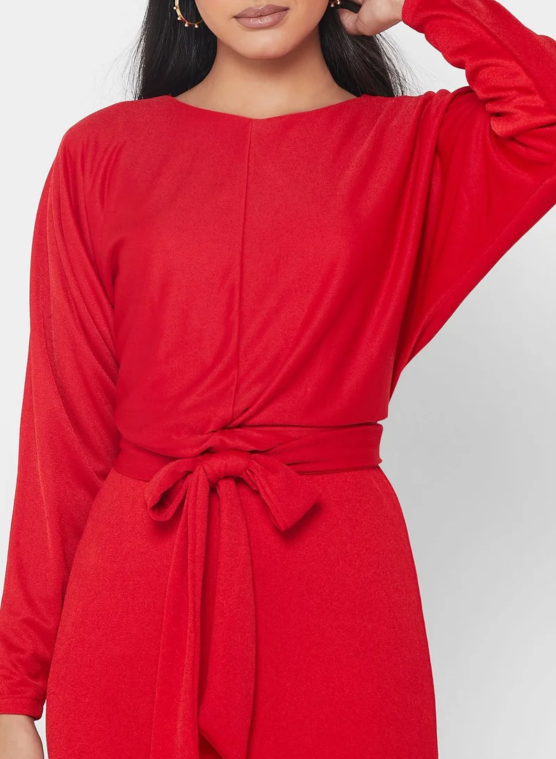 SIVVI for HANIYA Red Maxi Dress