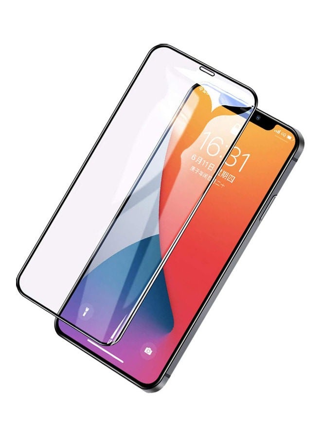 BORTONY Full Screen Tempered Glass Screen Protector For Apple iPhone 12 Clear - Image 5