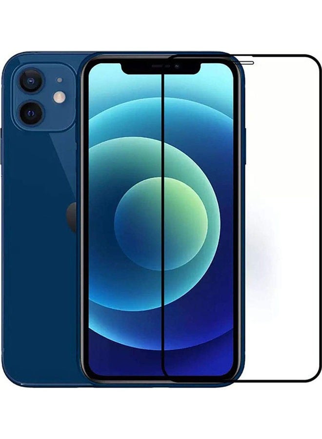 BORTONY Full Screen Tempered Glass Screen Protector For Apple iPhone 12 Clear - Image 3