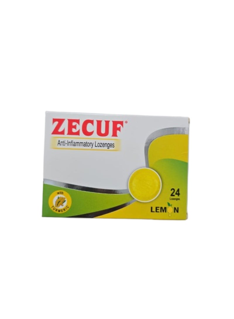 Herbal Cough Lozenges Lemon 24’s