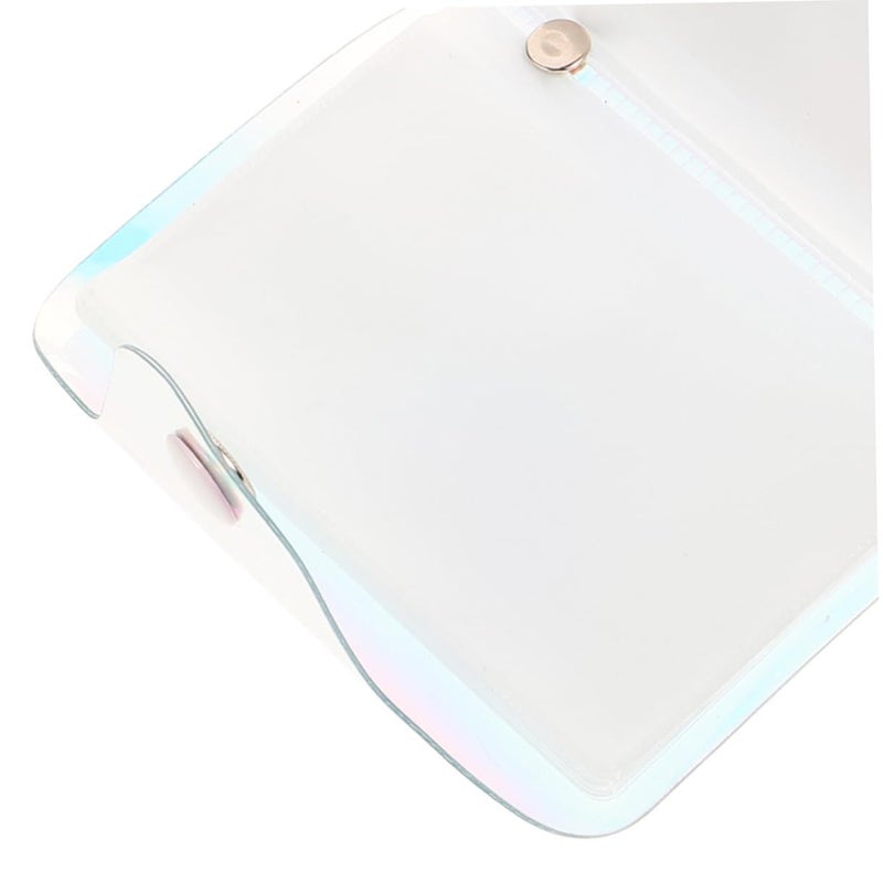 Beaupretty 2 Pcs Clear Card Holder Wallets Holographic Business Card Case Travel Organizer - Image 4