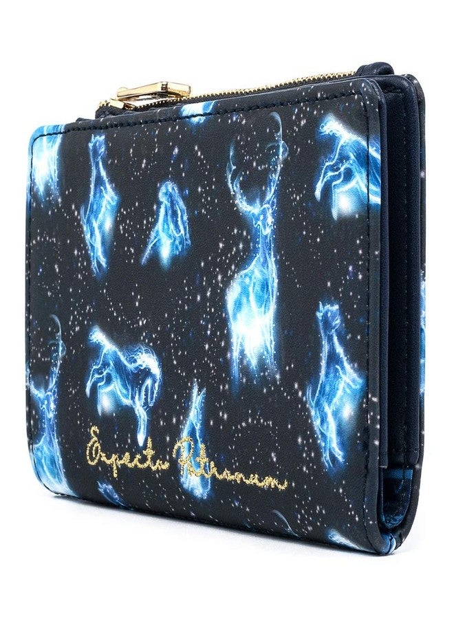 Loungefly Harry Potter Expecto Patronus All Over Print Faux Leather Wallet - Image 3