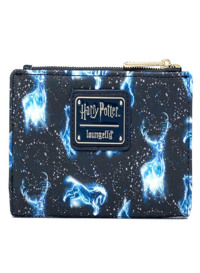 Loungefly Harry Potter Expecto Patronus All Over Print Faux Leather Wallet - Image 1