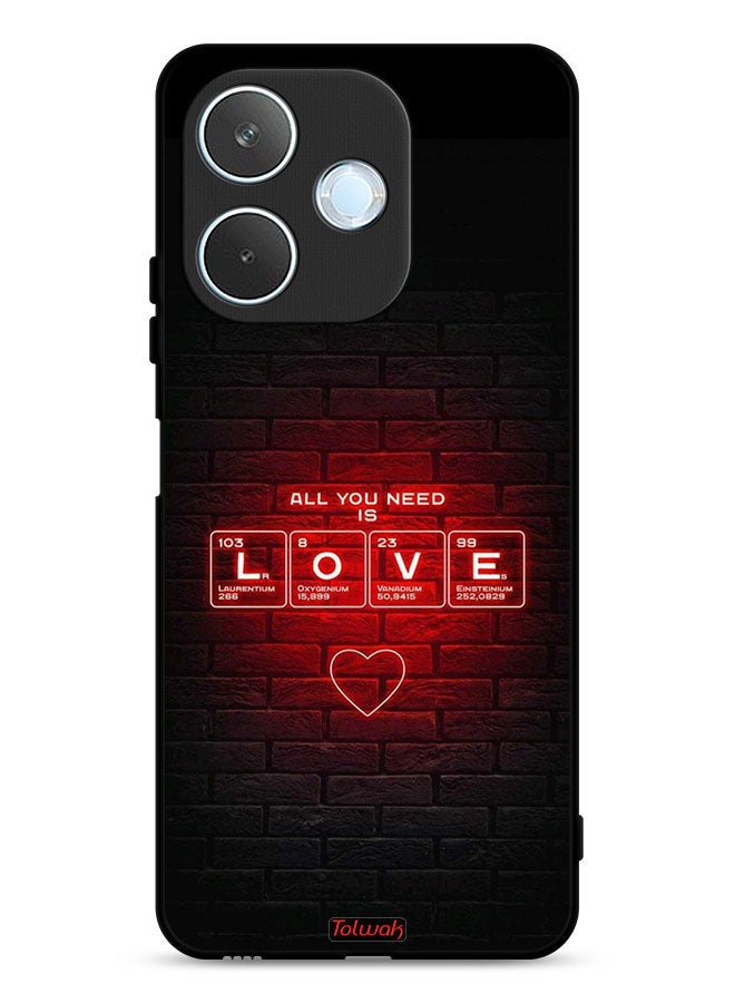 Tolwak Oppo A5 Pro Protective Case Cover All You Need Is Love - Image 1