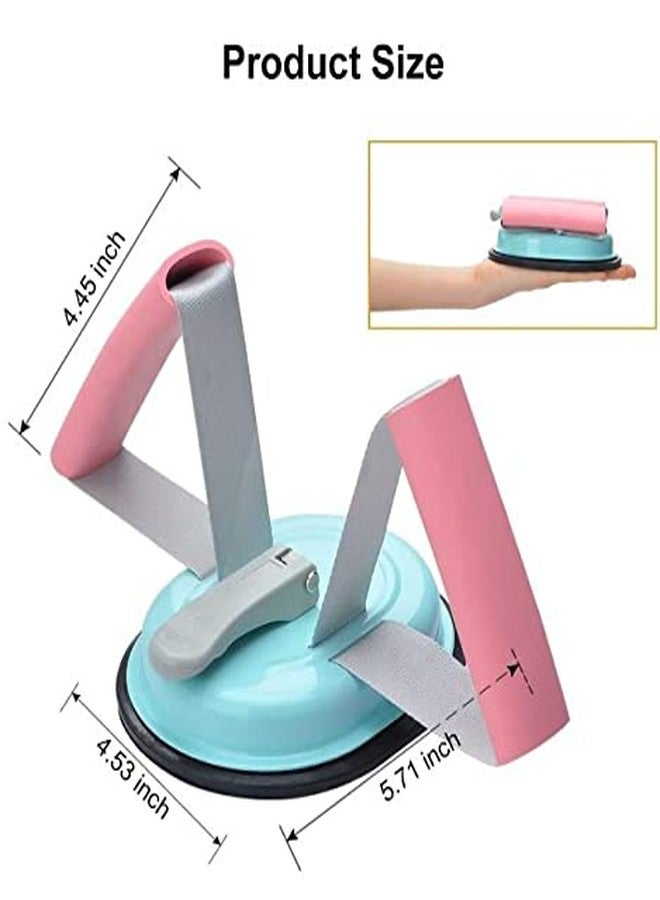 Glaceon Mini Supine Assist for Sit Ups and Abdominal Exercise Home Gym Fitness Equipment,Wheel Abdominal mini Supine Assist Fitness Exercise Equipment sit-up aids - Image 2