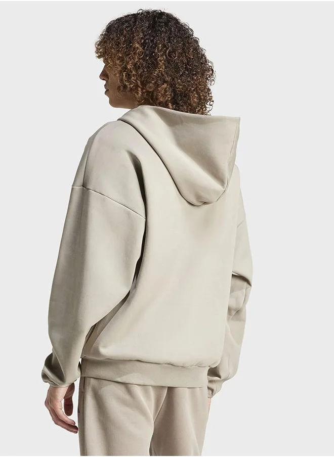 Adidas Future Icons Small Logo Full-Zip Hoodie