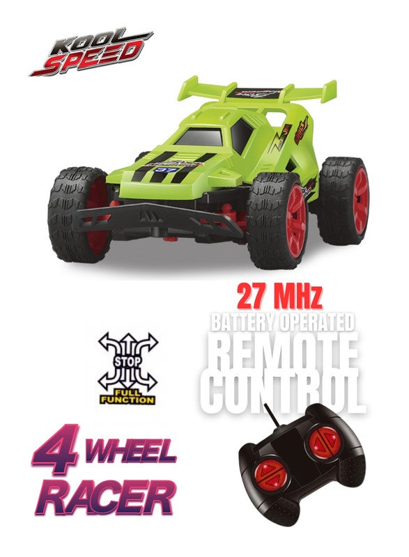 gearbox Kool Speed 1:24 R/C Dune Blasters Buggy Remote Control Off Road Toys For Kids  3 Years+ (Green) - Image 3