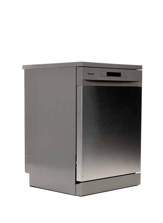 Hisense Dishwasher With 15 Place Settings And 8 Programs 11 L HS623E90XSA Stainless Steel - Image 3