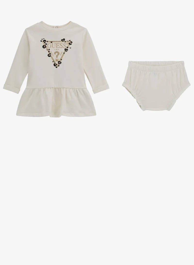 GUESS Kids Interlock Dress and Panties Sets