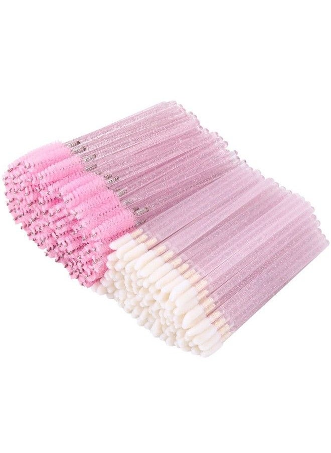 200 Disposable Mascara Wand And Lipstick Applicator Wands Crystal Lip Gloss Brush Lash Spoolies For Eyelash Extensions (Pink) - pzsku/ZDEDBC764197D1AEE43F9Z/45/_/1683025656/26693106-4665-4d71-9ecc-cfa19b570f73