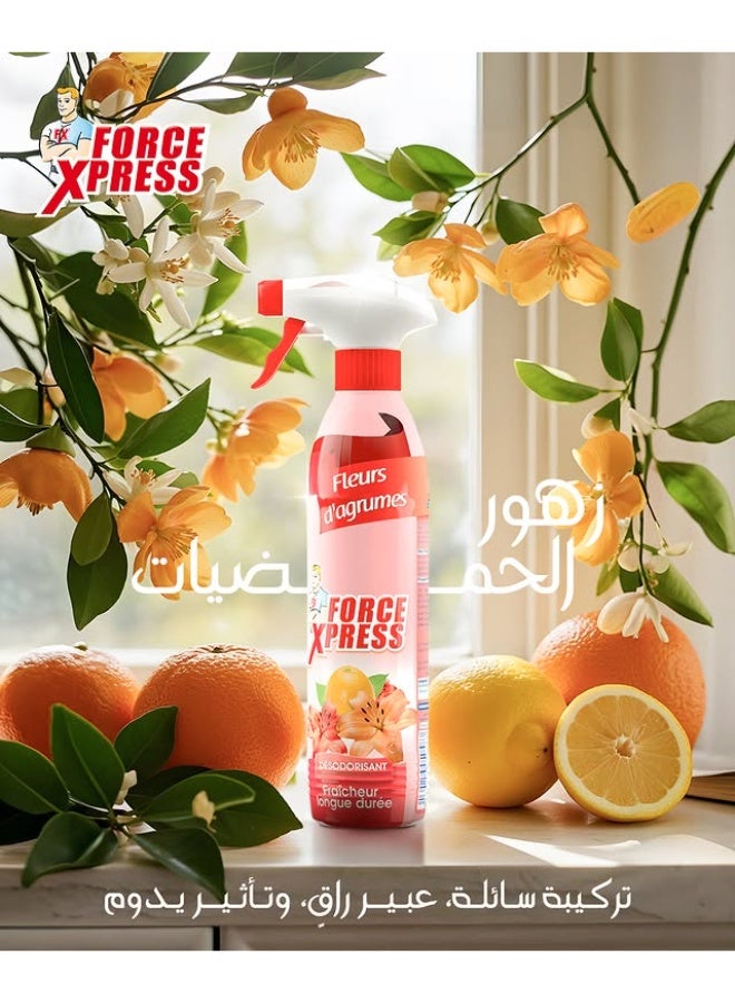 Force Xpress Air Freshener Fleurs d'Agrumes 430ml - Image 2