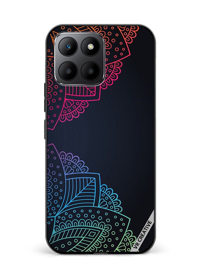 VR CREATIVE Protective Case Cover For Honor 70 Lite Mandala Design Multicolour - Image 1