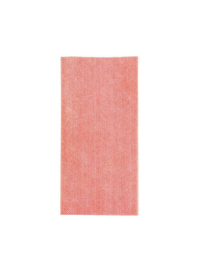 Restaurantware RW Clean 23.6 x 11.8 Inch Reusable Cleaning Cloths, 100 Wipes All-Purpose Dish Wipes- Durable, Machine-Washable, Red Viscose Disposable Cloths, Pre-Cut, Rectangle, Restaurantware  - Image 1