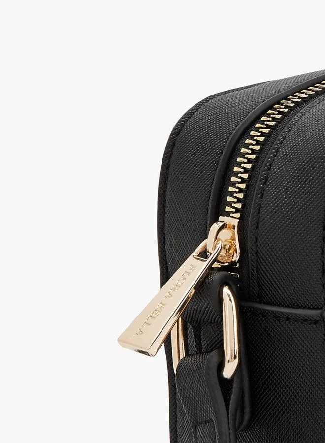Flora Bella By Shoexpress BLACK Crossbody Bag With Adjustable Strap for Women | Best Price UAE