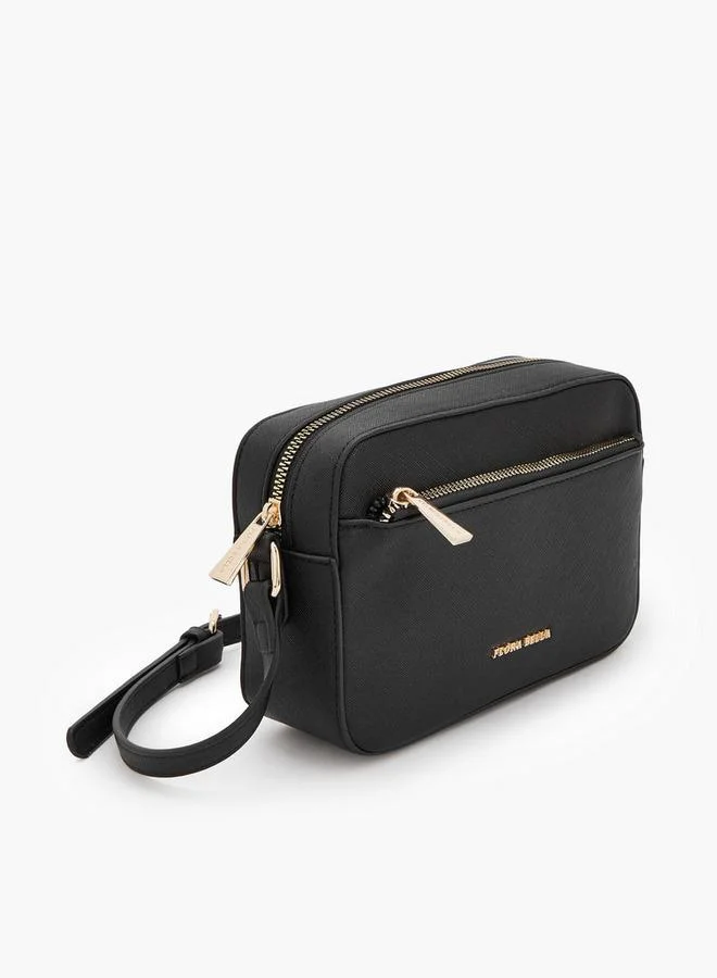 Flora Bella By Shoexpress BLACK Crossbody Bag With Adjustable Strap for Women | Best Price UAE