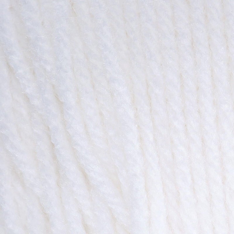 Bernat Super Value Yarn, 7 oz, White - Premium Acrylic for Knitting and Crochet - Image 2