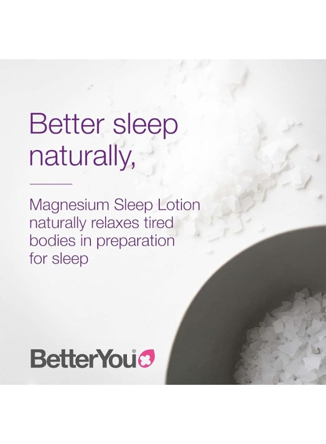 BetterYou Magnesium Sleep Body Lotion - Relaxing & Soothing Cream with Lavender & Chamomile for Muscle Relief - 180ml (Pack of 2) - Image 4