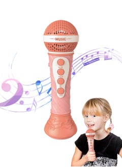 MaBaby Kid's Musical Microphone with Learning Songs: Toddler Karaoke Machine, Record & Playback Function, Safe & Durable Design for Interactive Playtime Fun  - Image 2