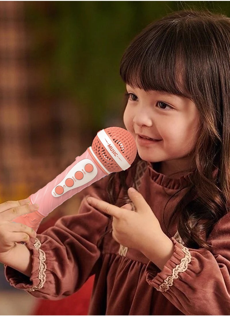 MaBaby - ميكروفون موسيقي للأطفال مع أغاني تعليمية: آلة كاريوكي للأطفال الصغار، وظيفة التسجيل والتشغيل، تصميم آمن ومتين لمتعة اللعب التفاعلية - Image 1