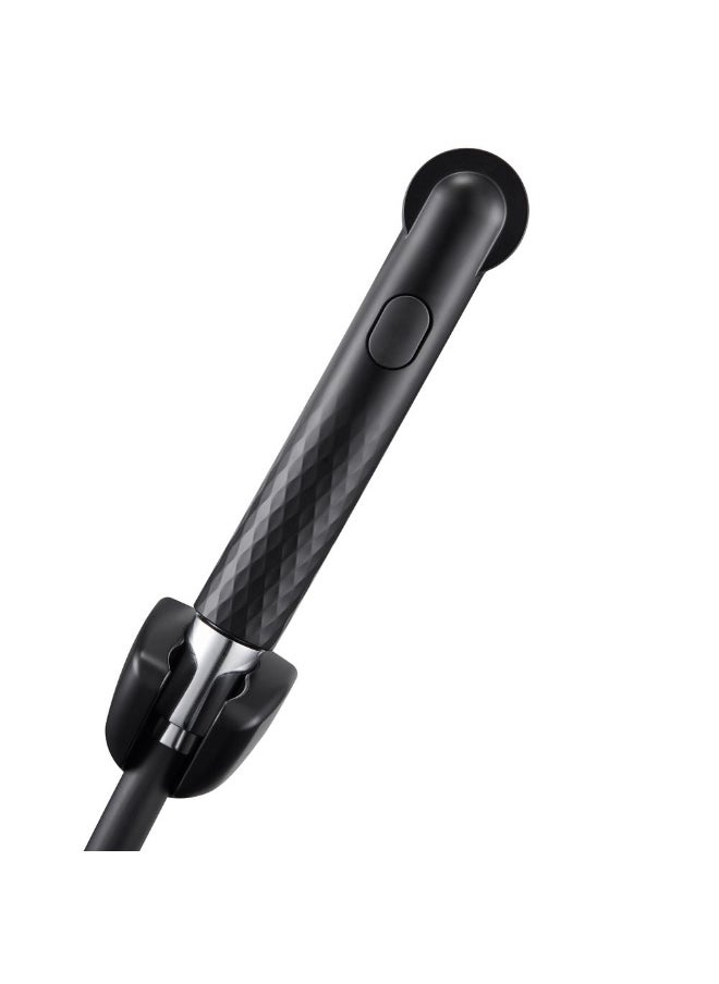 DANUBE HOME Danube Home Milano Hana Shattaf Set Matt Black | Pvc Shattaf | No Leak Toilet Sprayer Handheld Bidet Spray For Bathroom Toilet Washroom - Black  - Image 3