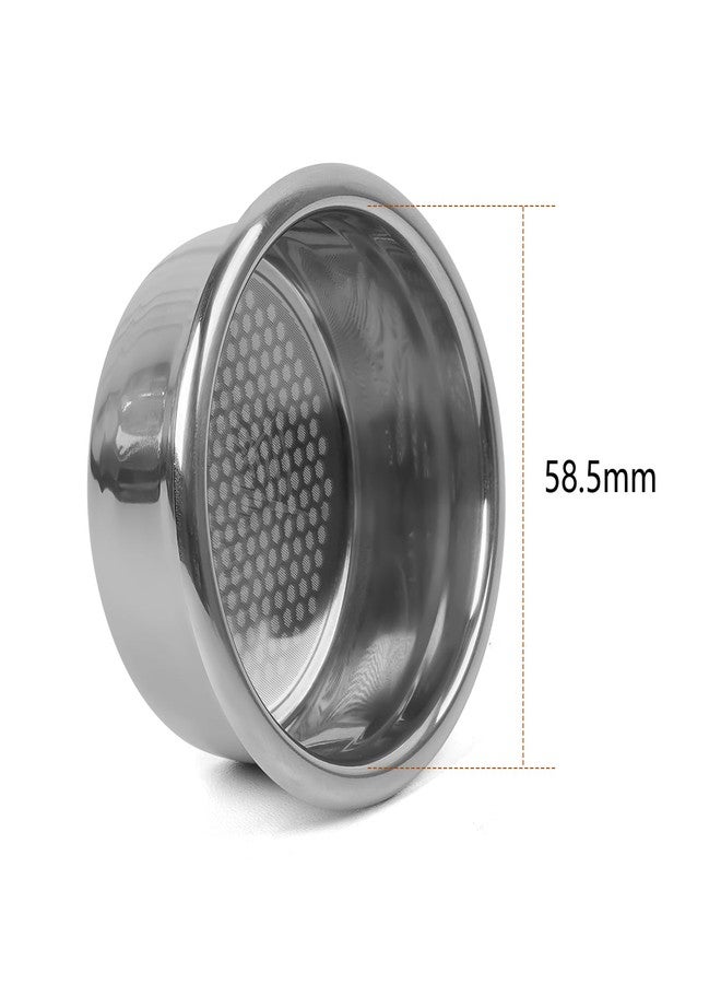 IKAPE 58mm Espresso Filter Basket, 22g High Precision Extraction Portafilter Basket, Fits for 58mm Coffee Machines(Honeycomb) - Image 5