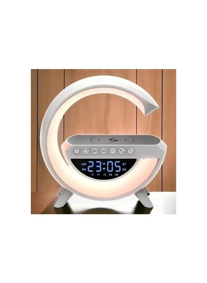 Table Lamp Lamp Rgb Smart Bluetooth Speaker Wireles Technology RGB Speaker Speaker Sound Box And Bluetooth Induction Charger Wireless Charging Night Light Ambient