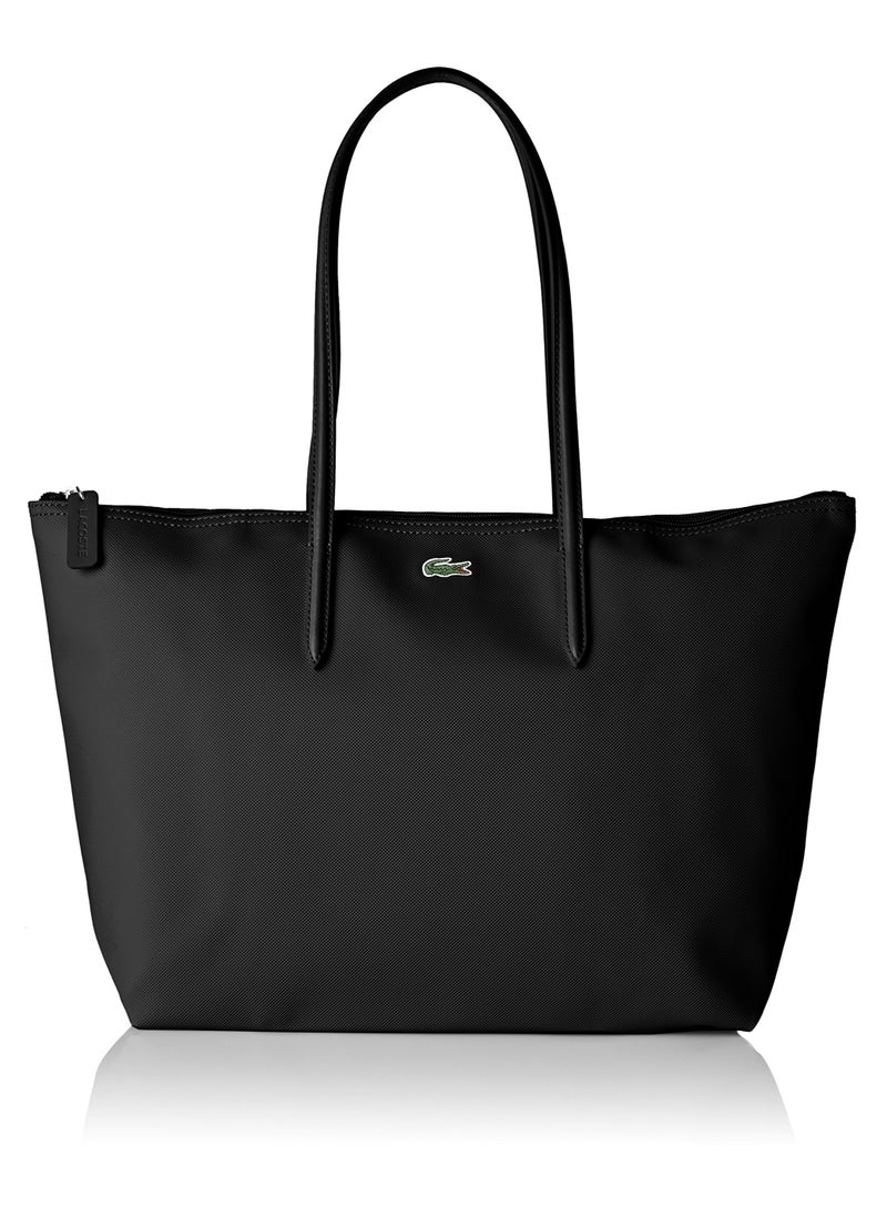 LACOSTE - Lacoste Womens Concept Zip Tote Bag Shoulder Handbag - Image 1