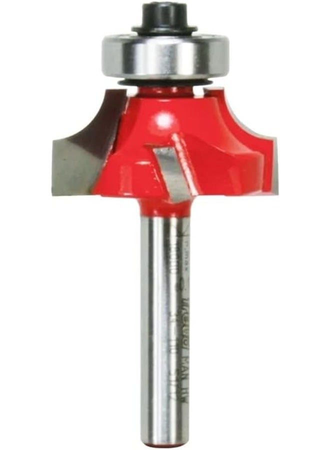 freud Freud Quadra-Cut Radius Rounding Over Bit with Perma-Shield Coating for Flawless Finish - 4 Cutters, 1/4" Shank Dia., 1/4" Radius, 2-3/16" Length - 34-110  - Image 1