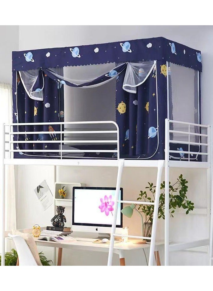 Bed Tent privacy   Bed Tent Curtain Shading Cloth Bed Canopy Mosquito Net Student Sleep Privacy Protection (190x110x90)