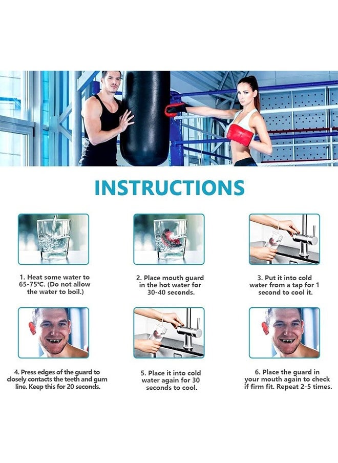 Arabest - Mouth Guard for MMA & Boxing: EVA Sports Teeth Protector with Braces Compatibility - Football, Rugby, Taekwondo - Image 1