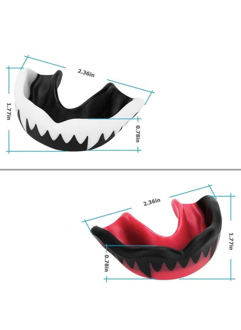 Arabest - Mouth Guard for MMA & Boxing: EVA Sports Teeth Protector with Braces Compatibility - Football, Rugby, Taekwondo - Image 1