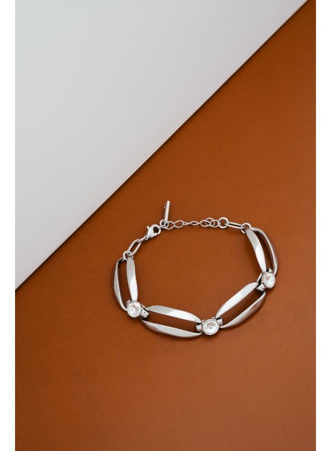 Crystal Ellipse Bracelet