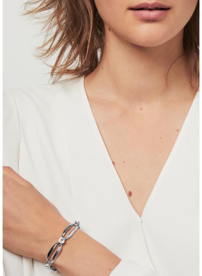 Crystal Ellipse Bracelet