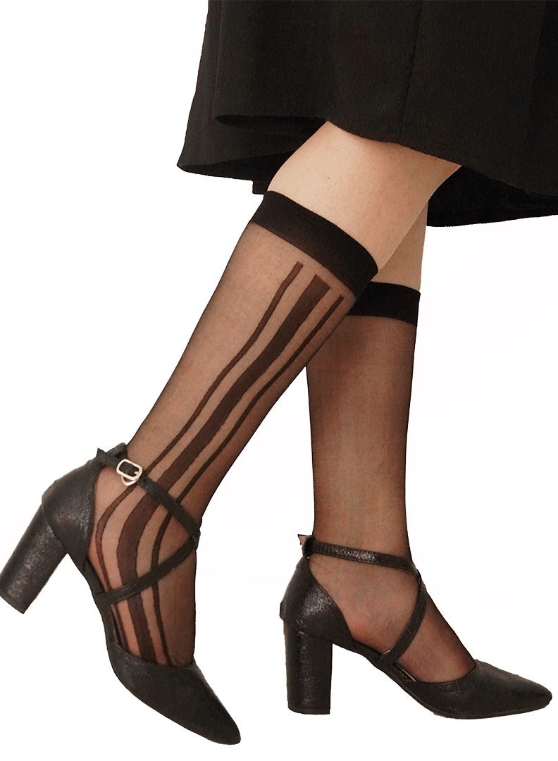 Silvy ( jacquard knee high code v21 )