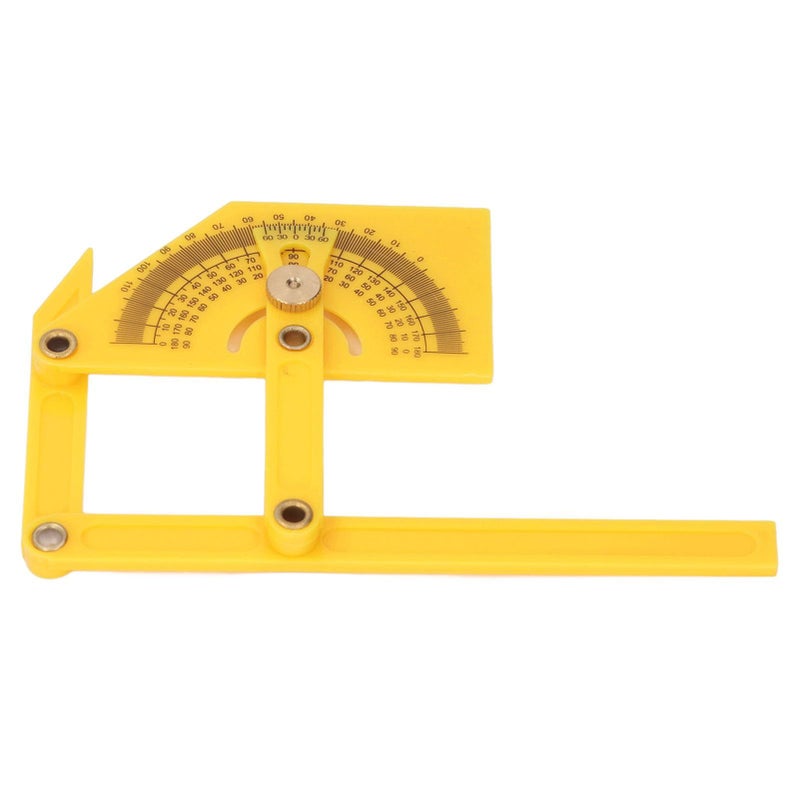 Adjustable Corner Angle Finder Protractor Brass Locking Nut For Construction Woodworking - Image 3