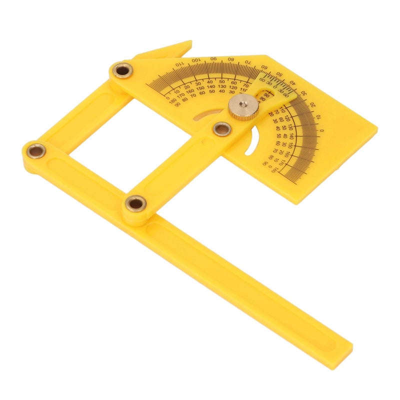 Adjustable Corner Angle Finder Protractor Brass Locking Nut For Construction Woodworking - Image 4