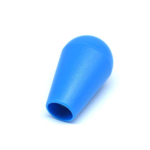 Arcity 2 Pcs Arcade Joystick Oval Bat Top Topper Knob Ball Top Handle Knob American Type Style Blue and Red for Zippy SANWA SEIMITSU Arcade1up Machine Console Cabinet New (HY-PJ092-2) - Image 4