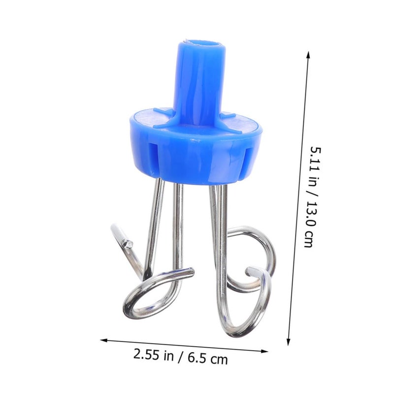 2Pcs Stainless Steel IV Infusion Stand Hook Rack For Hospital And Home Use - Image 3