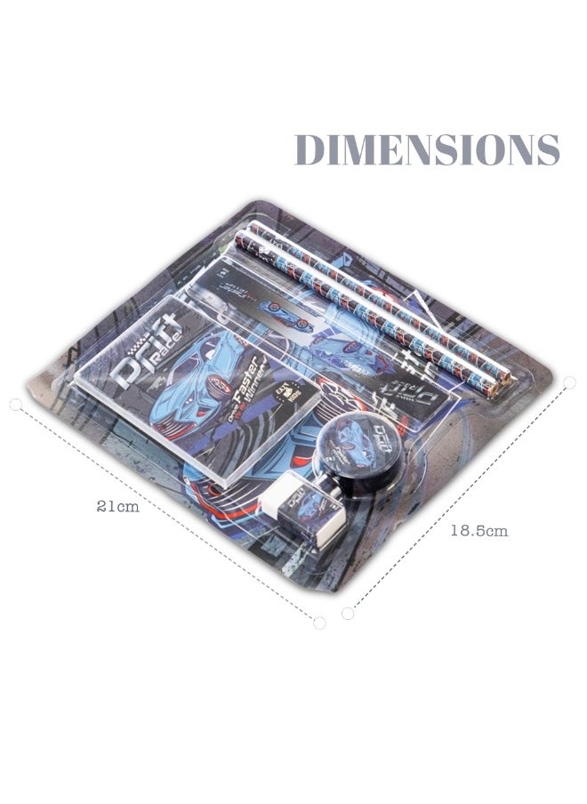 Eazy Kids Eazy Kids Stationary Set - Drift Racing  - Image 3