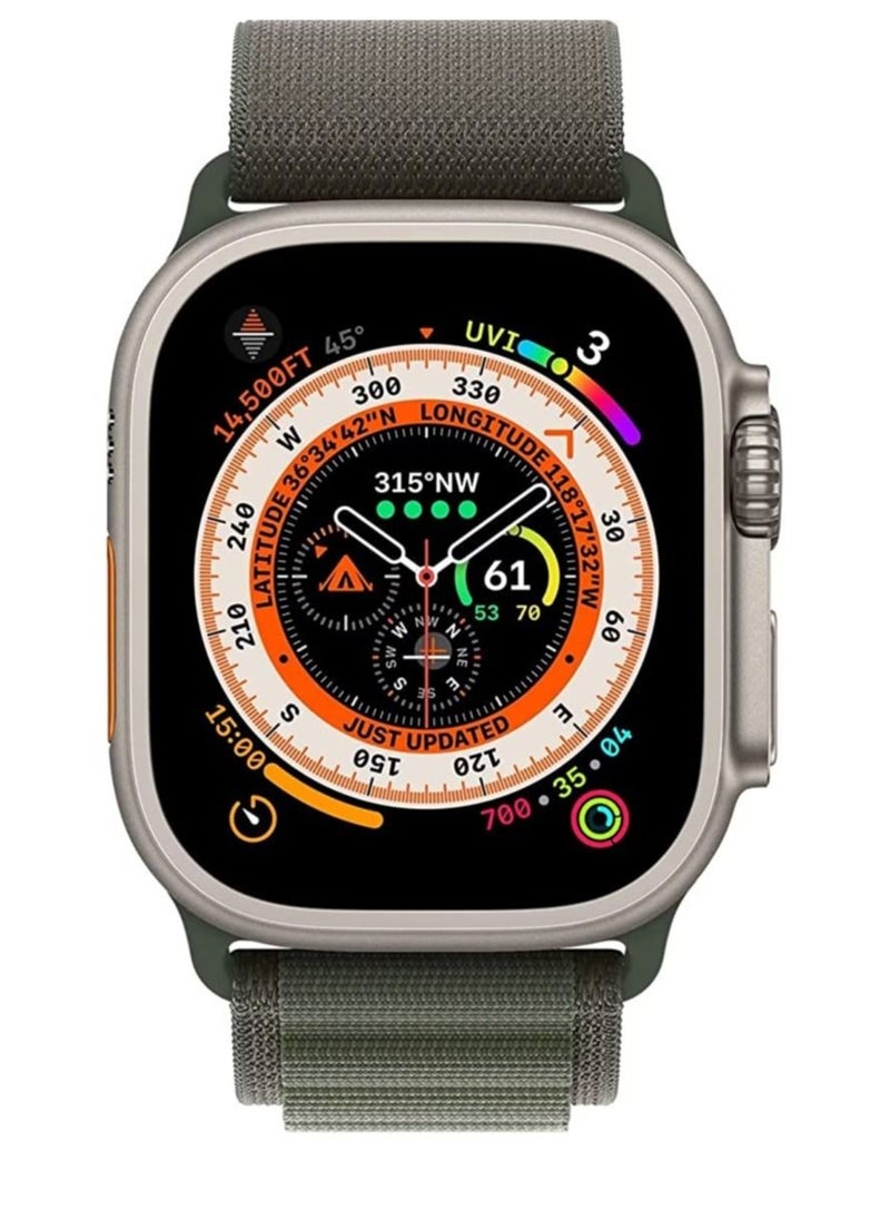 Rabos - Apple Watch Alpine Loop Band 49mm/45mm/44mm Nylon Woven Sport Strap Compatible with iWatch Series 8/Ultra/7/SE/6/5/4/3/2/1 - Image 1