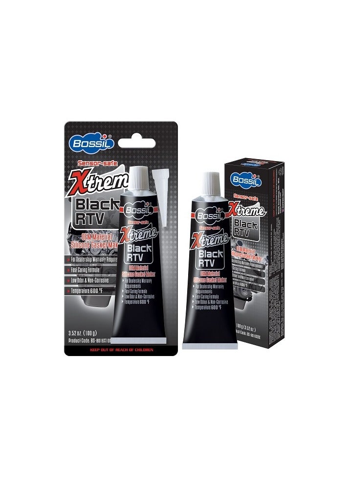 Bossil Xtreme Black RTV silicone