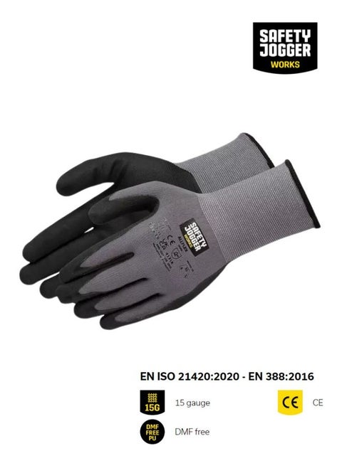 ALLFLEX Nitrile Coating Safety Gloves