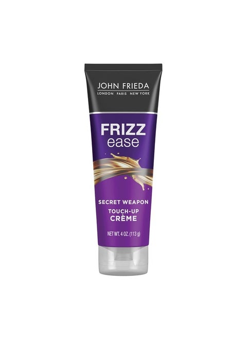 Frizz Ease Secret Weapon Anti-Frizz Styling Cream, Frizz Control Touch-Up Crème with Avocado Oil, Helps to Calm and Smooth Frizz-prone Hair, 4 Ounce