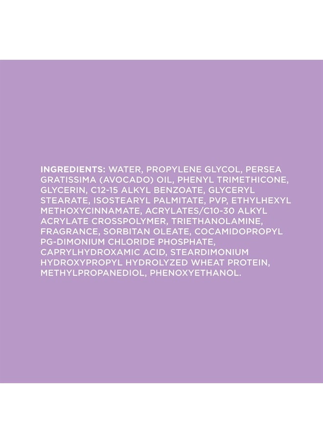 Frizz Ease Secret Weapon Anti-Frizz Styling Cream, Frizz Control Touch-Up Crème with Avocado Oil, Helps to Calm and Smooth Frizz-prone Hair, 4 Ounce