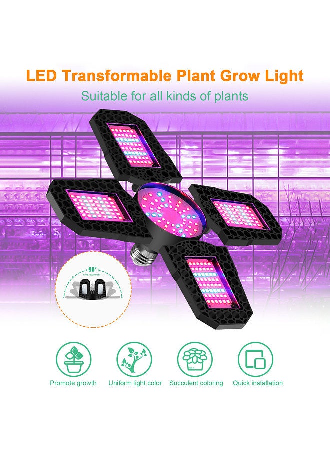 Generic LED Plant Light High Power Foldable Plant Grow Light Indoor Growing Succulent Pot Seedling Lights  - Image 4