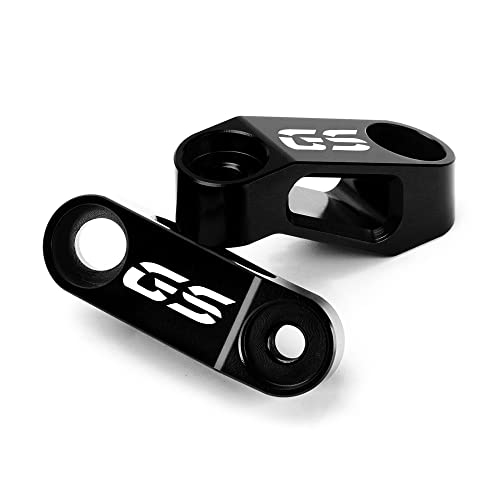 Modeer For R1200GS R1250GS R1300GS Adventure F750GS F850GS F900GS ADV Any year Motorcycle Rearview Mirror Extenders r 1200 1250 1300 f 750 850 900 gs adv Accessories (black) - Image 1