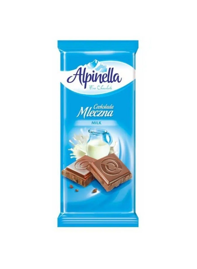 Alpinella Milk Chocolate 90g - Image 1