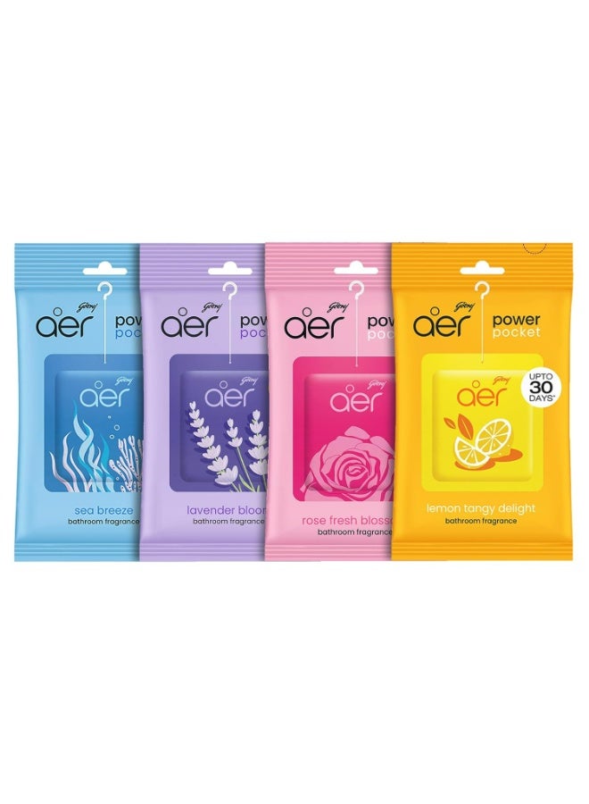 جودريج إير باور بوكيت | معطر حمام متنوع، اشترِ ٣ واحصل على واحد مجانًا (٤٠ غرامًا) | يدوم حتى ٣٠ يومًا | معطر حمام - Image 2