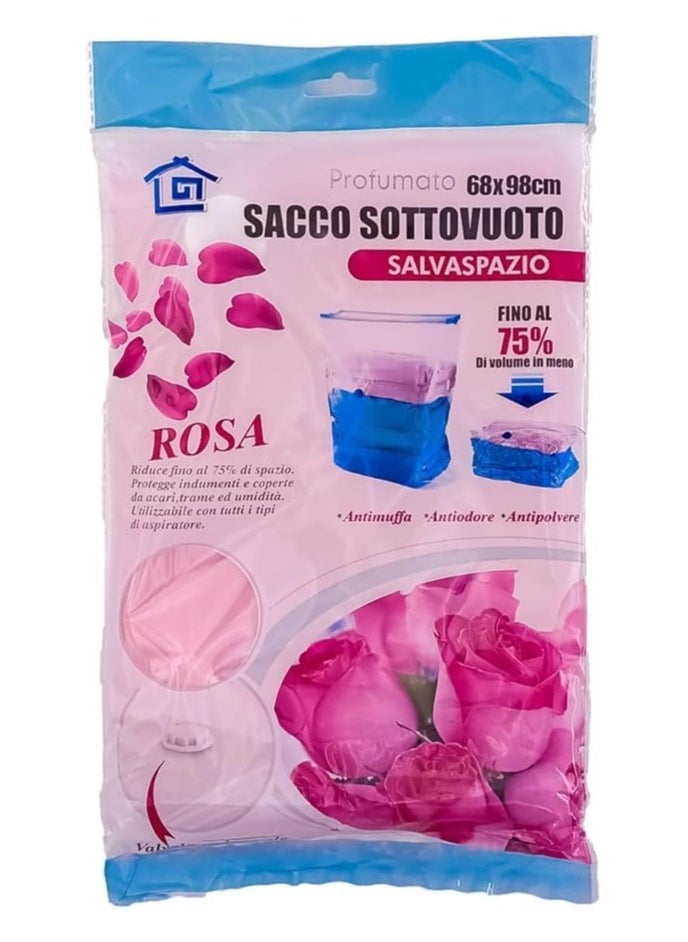 Generic 70* 100cm Scented Blanket Clothes Storage Bag (Rose Scent) 